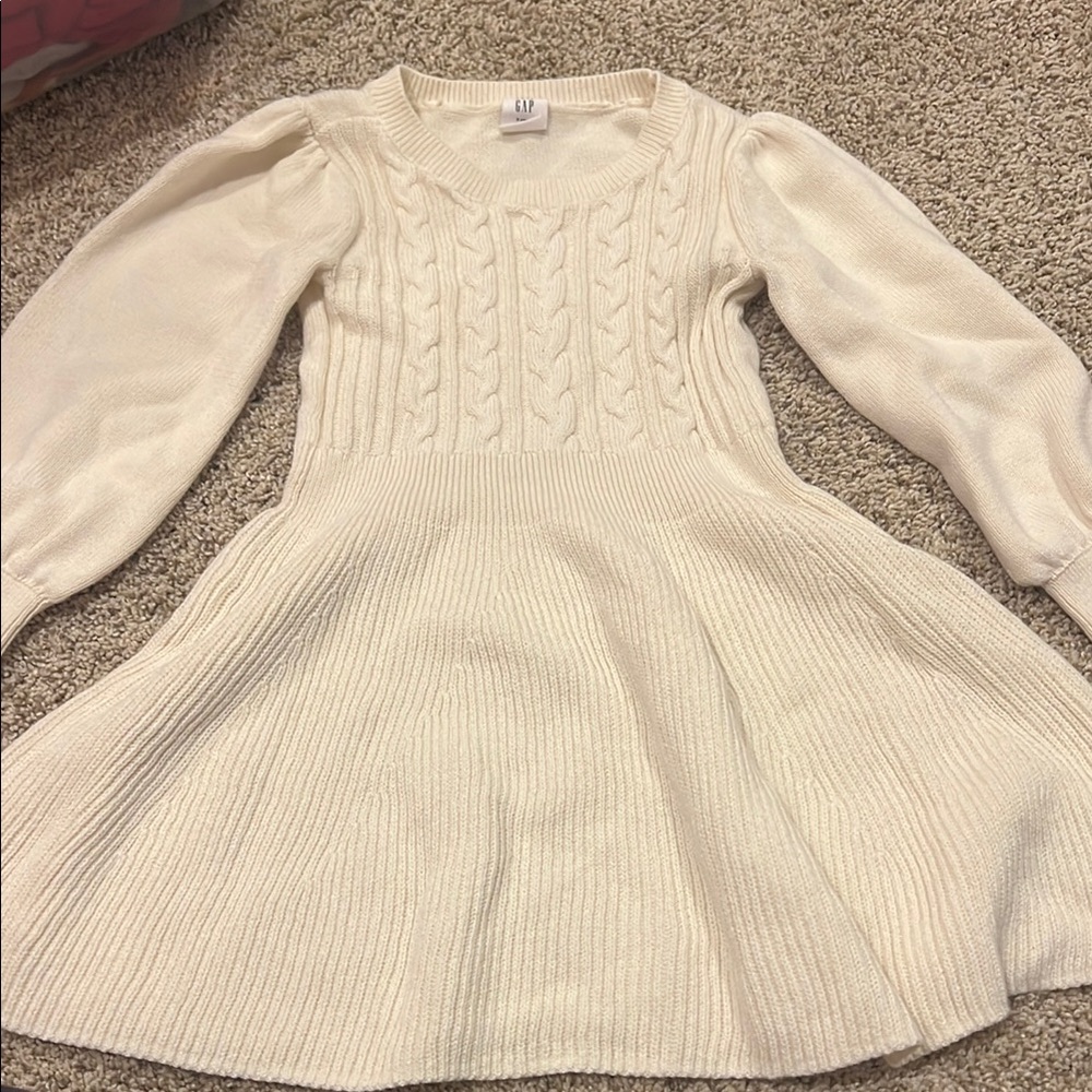 GAP Cream Kids Casual Dress